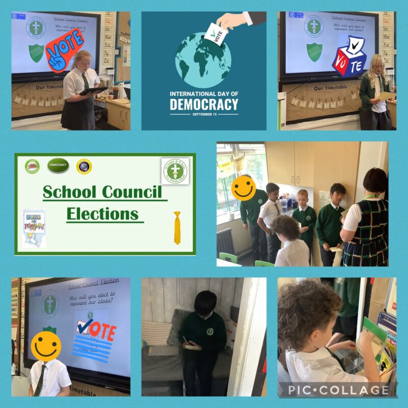 Image for the Tweet beginning: 🗳️ Our classroom transformed into