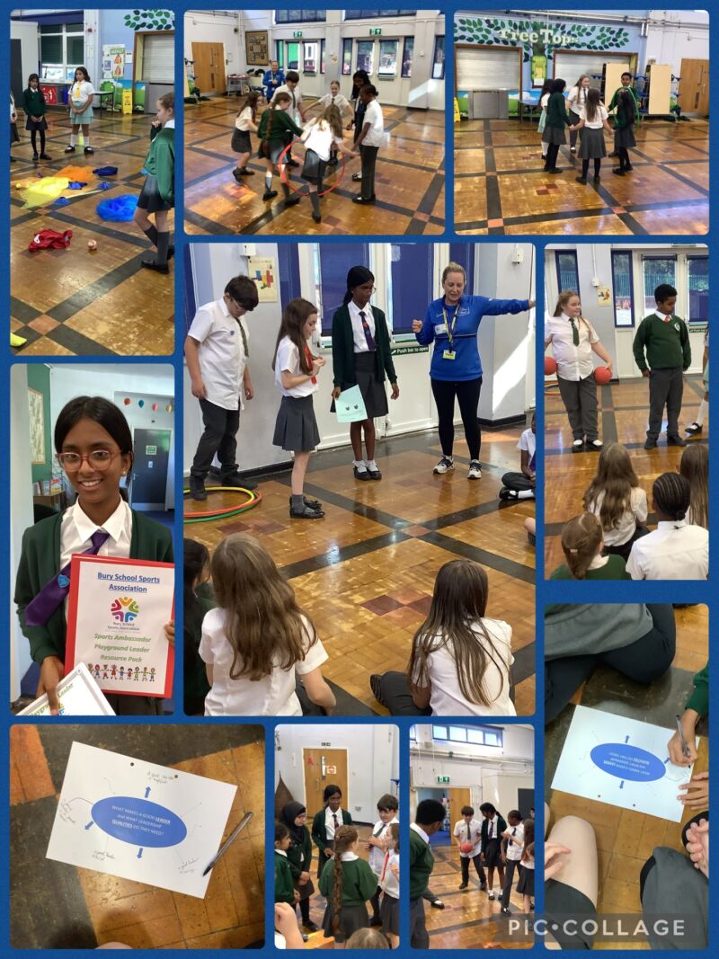 Image for the Tweet beginning: Our newly trained Play Leaders