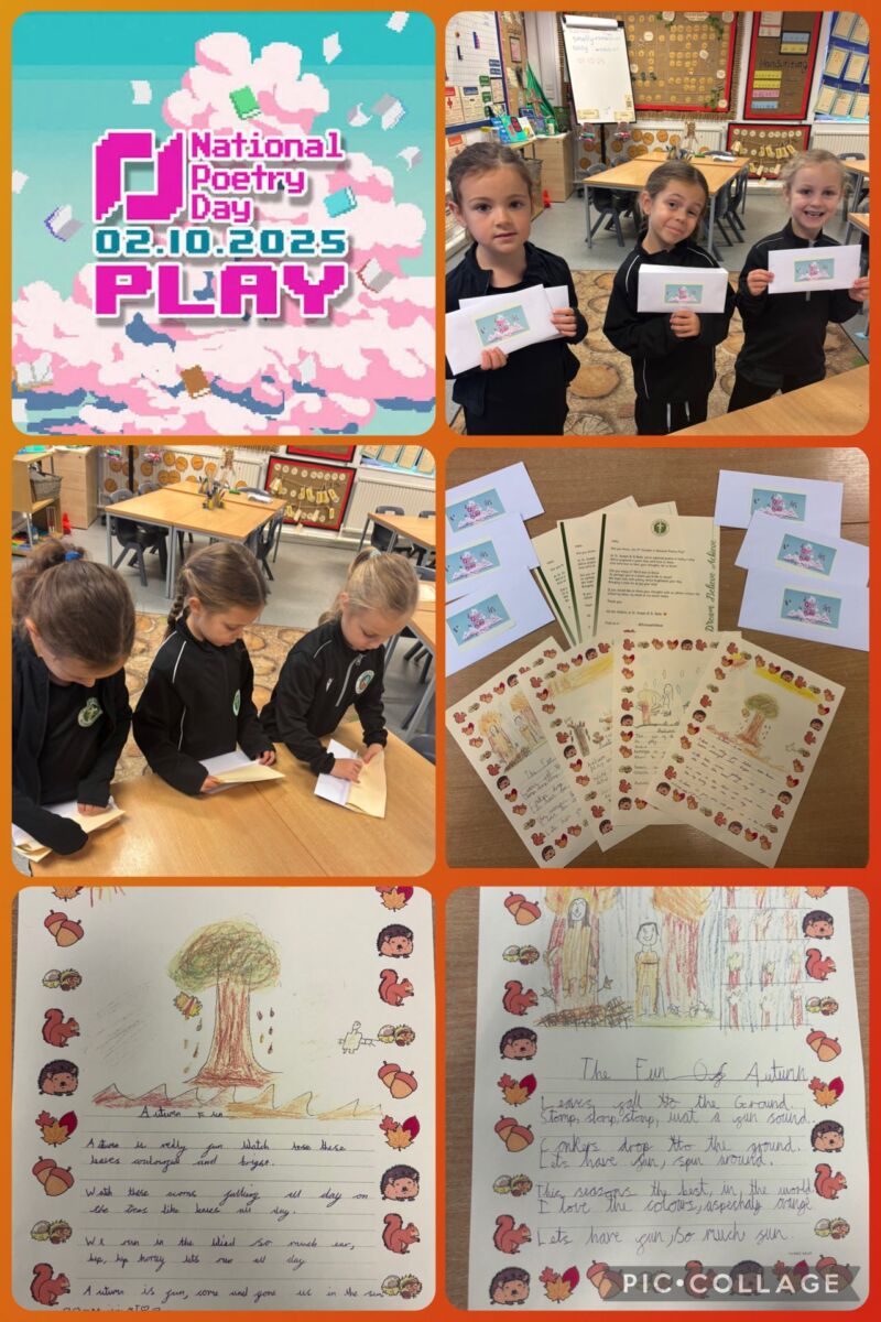 Image for the Tweet beginning: KS1 have celebrated #NationalPoetryDay by