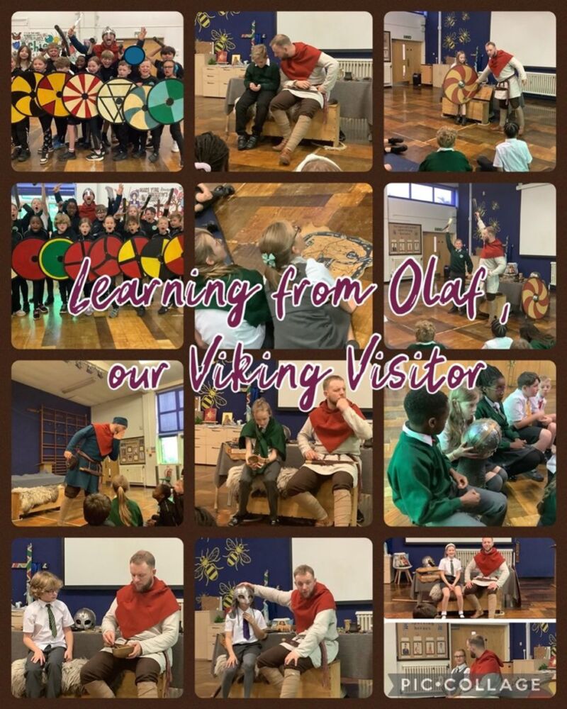 Image for the Tweet beginning: A Viking raided @StJosephStBede this