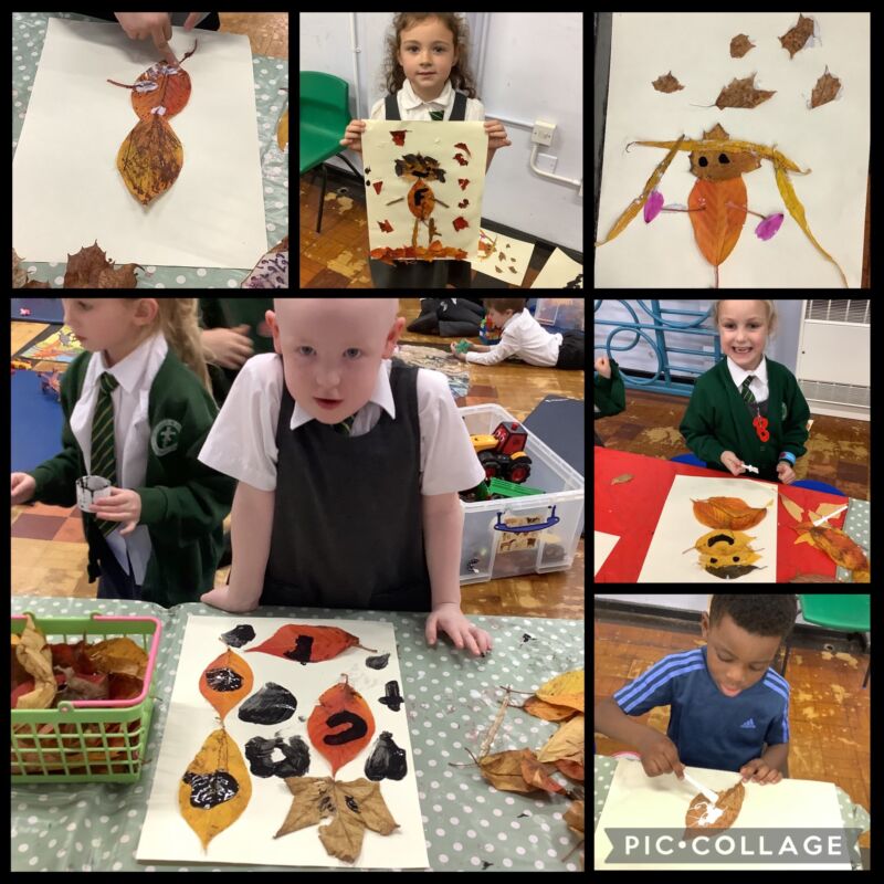 Image for the Tweet beginning: After collecting leaves throughout the